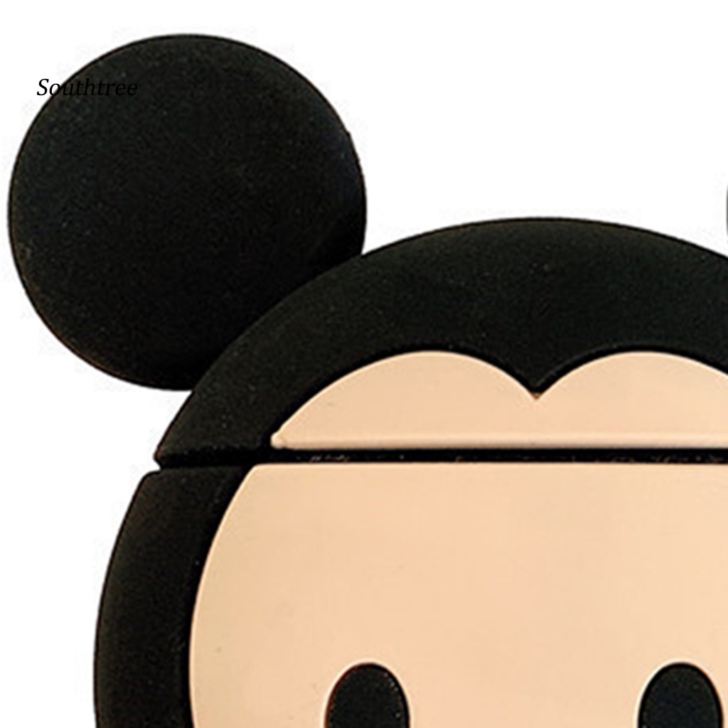 Vỏ Bảo Vệ Hộp Sạc Tai Nghe Bluetooth Hình Minnie-Mickey Dễ Lắp Đặt