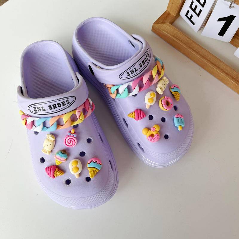 crocs sticker Phụ kiện trang trí giày kiểu dáng dễ thươngshoes sticker Accessories Stickers Sandals Shoe Decoration