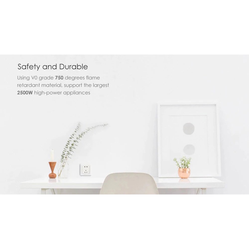 Ổ điện âm tường thông minh Xiaomi Aqara smart wall socket