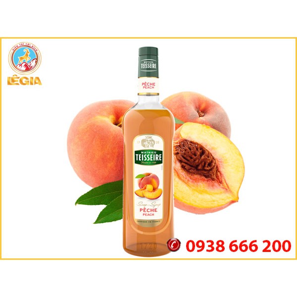 Syrup Teisseire Peach 700ML - Siro Teisseire Đào 700ML