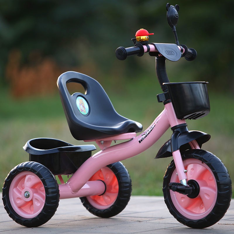 Xe đạp ba bánh trẻ em từ 2-5 tuổi bé trai và gái đều có thể đi 1-3