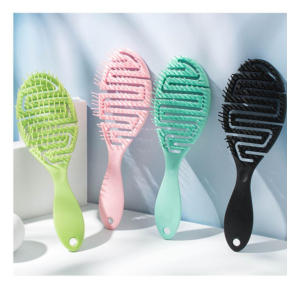 YUDESHUI Lược Chải Tóc Bằng Nhựa TPE Mềm Chống Tĩnh Điện Mát Xa Da Đầu
