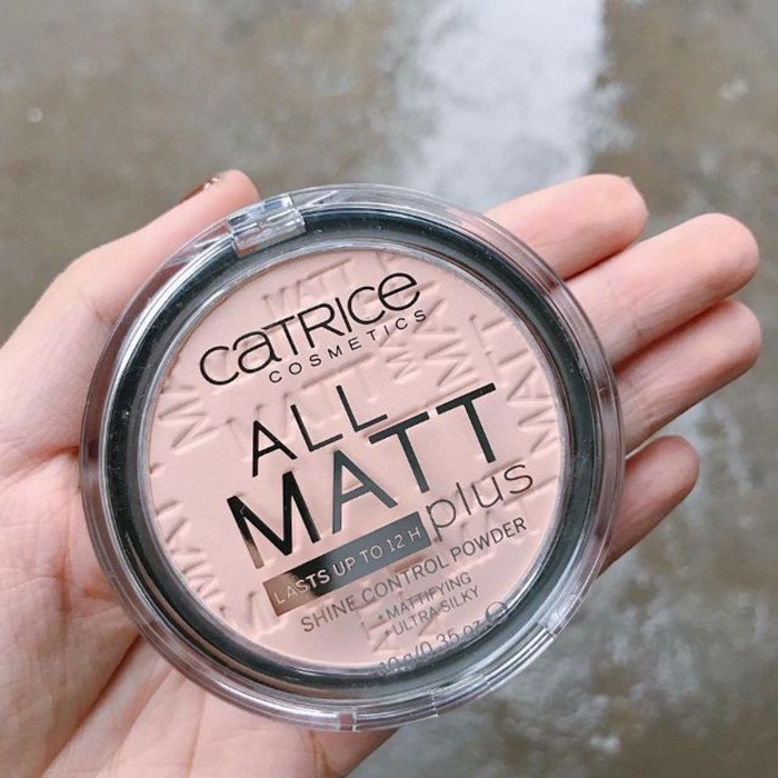 Phấn phủ Catrice All Matt Plus Shine Control Powder kiềm dầu hoàn hảo