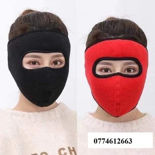 ( XẢ KHO ) KHẨU TRANG NINJA 2 LỚP VẢI NỈ TRÙM KÍN MẶT - NGẪU NHIÊN