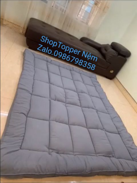 Nệm TOPPER dày 7cm/ Nệm trải sàn ngủ gấp gọn.