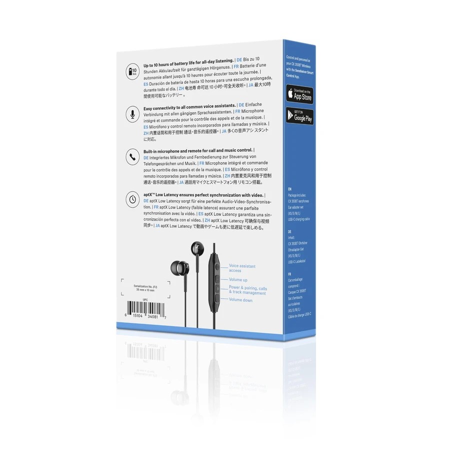 Tai Nghe Bluetooth Sennheiser CX 350BT