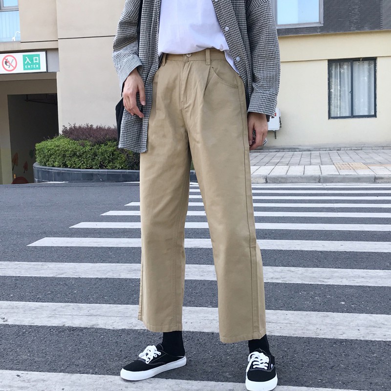 (Order) Quần kaki xanh rêu - 2 ảnh thật cuối | BigBuy360 - bigbuy360.vn