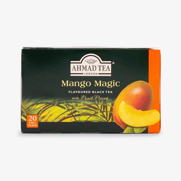 Trà Xoài Ahmad - Ahmad Mango Magic Tea 40g/20bags (túi lọc có bao thiếc - 20 túi/hộp)