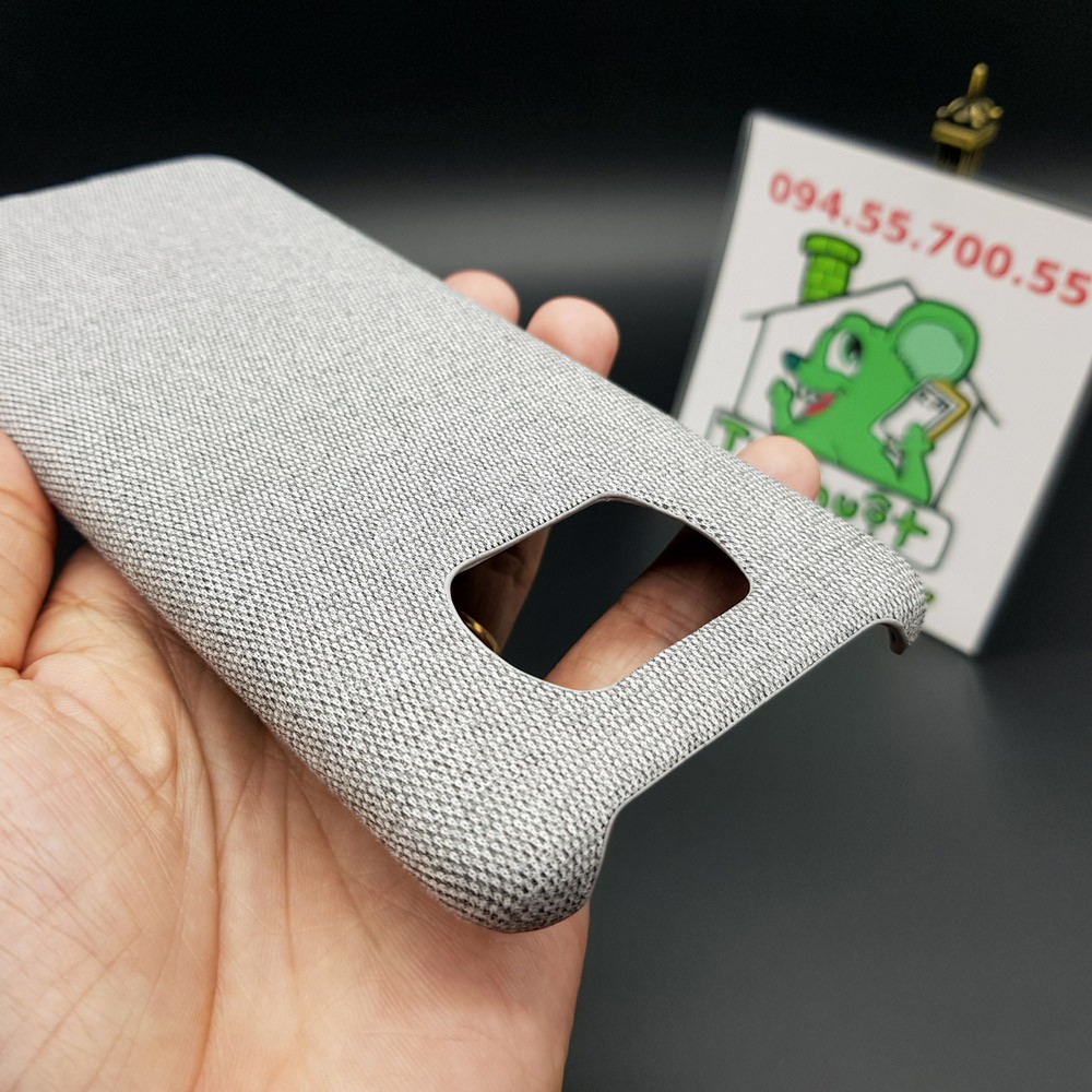 [Cao Cấp] Ốp Lưng Xiaomi Poco X3 NFC Bọc Vải Fabric