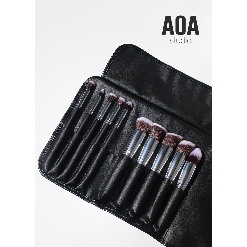 Set cọ AOA Studio 10 cây High-Def Brush Set