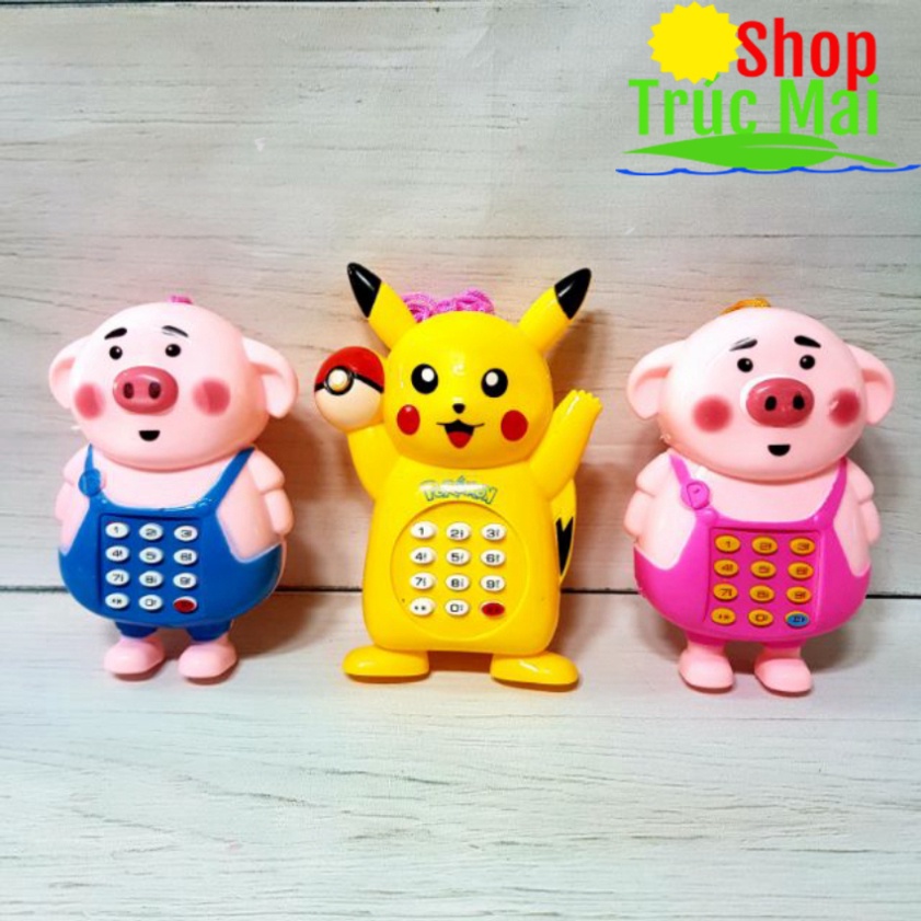 Đồ Chơi Cho Bé Thú Bấm Phát Nhạc Vui Nhộn Ko Kèm Pin