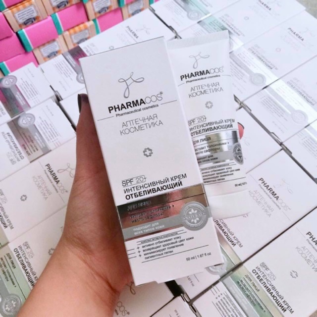 Kem dưỡng trắng da mặt chuyên sâu Pharmacos