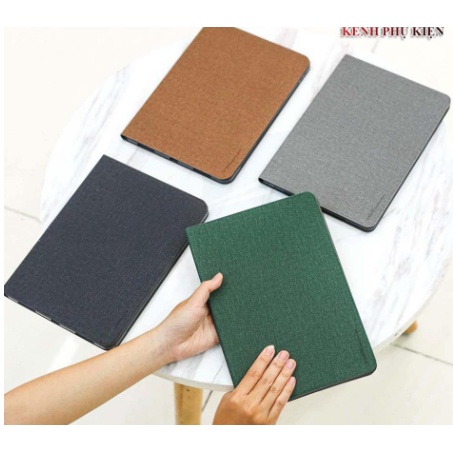 Bao da X-level vải cho iPad 11 2020,M1 2021, 10.9, Gen 10 2022, 7, 8, 9 10.2, Air 5, 4,3, 9.7, Mini lưng dẻo thoát nhiệt