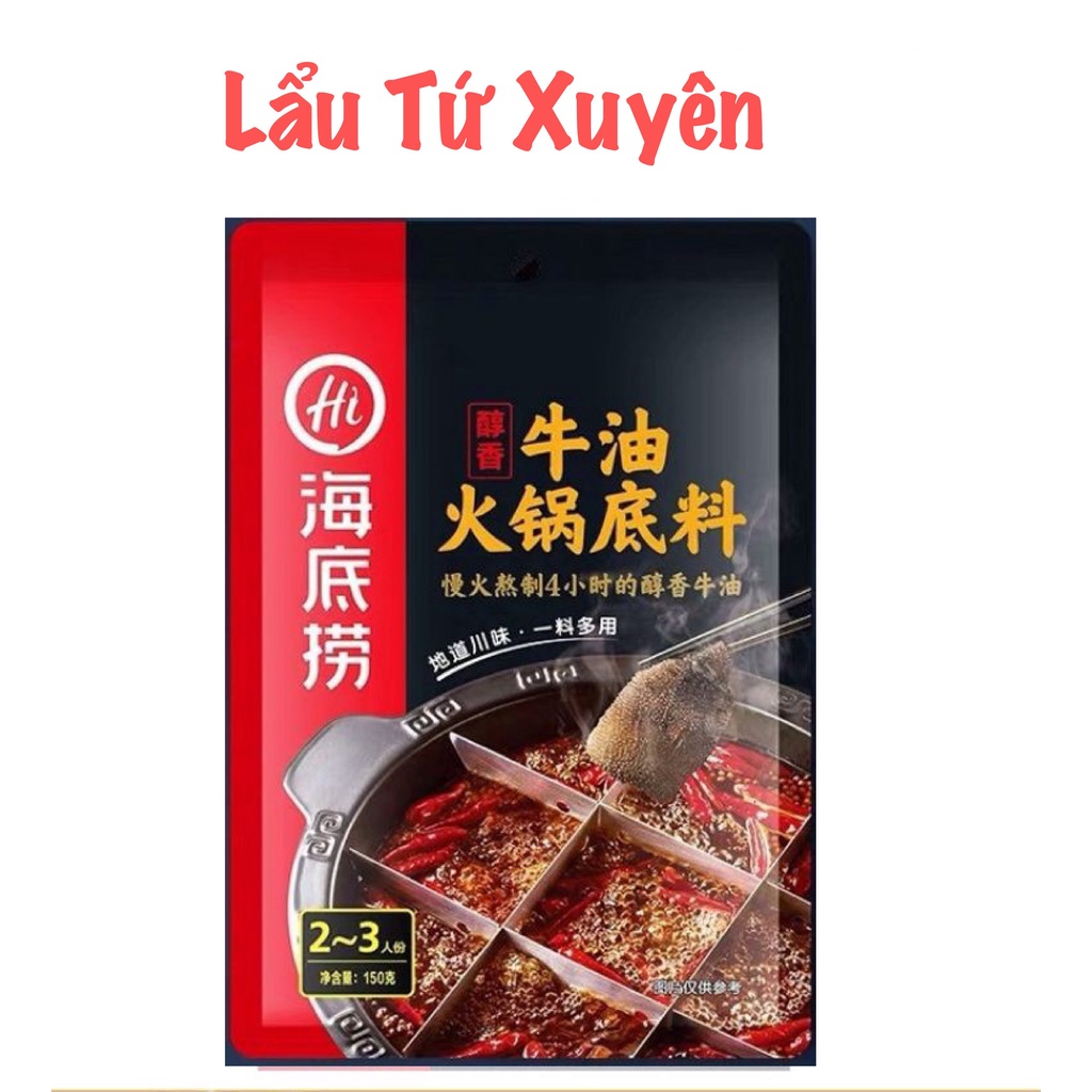 GÓI LẨU HADILAO ĐỦ VỊ -LOẠI CAO CẤP - CAM KẾT GIÁ RẺ NHẤT THỊ TRƯỜNG