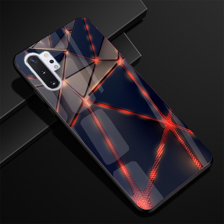 Ốp Lưng Kính SAMSUNG GALAXY NOTE 10 PLUS, NOTE 10,LITE,NOTE 20, NOTE 20 ULTRA Hình in 3D sáng bóng cao cấp