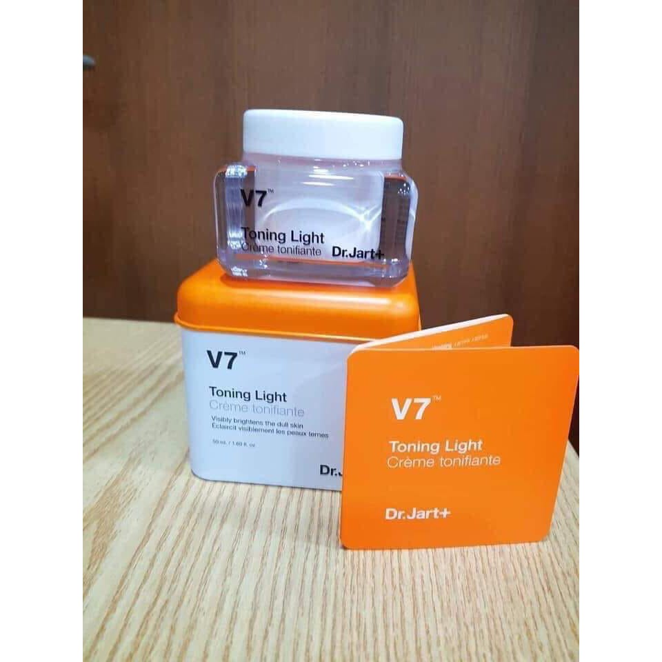 KEM DƯỠNG TRẮNG DA V7 TONING LIGHT DR.JART