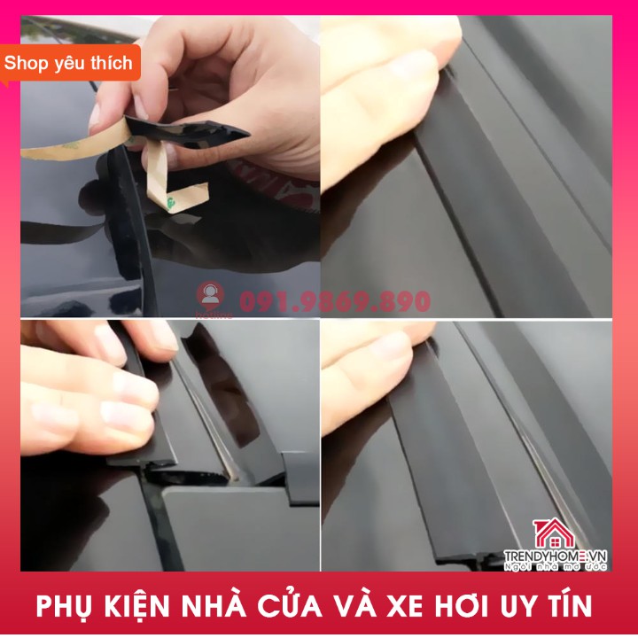 1 mét gioăng cao su phục hồi chân kính lái phía trước bên ngoài chữ Y dùng cho cửa nóc, cửa tam giác