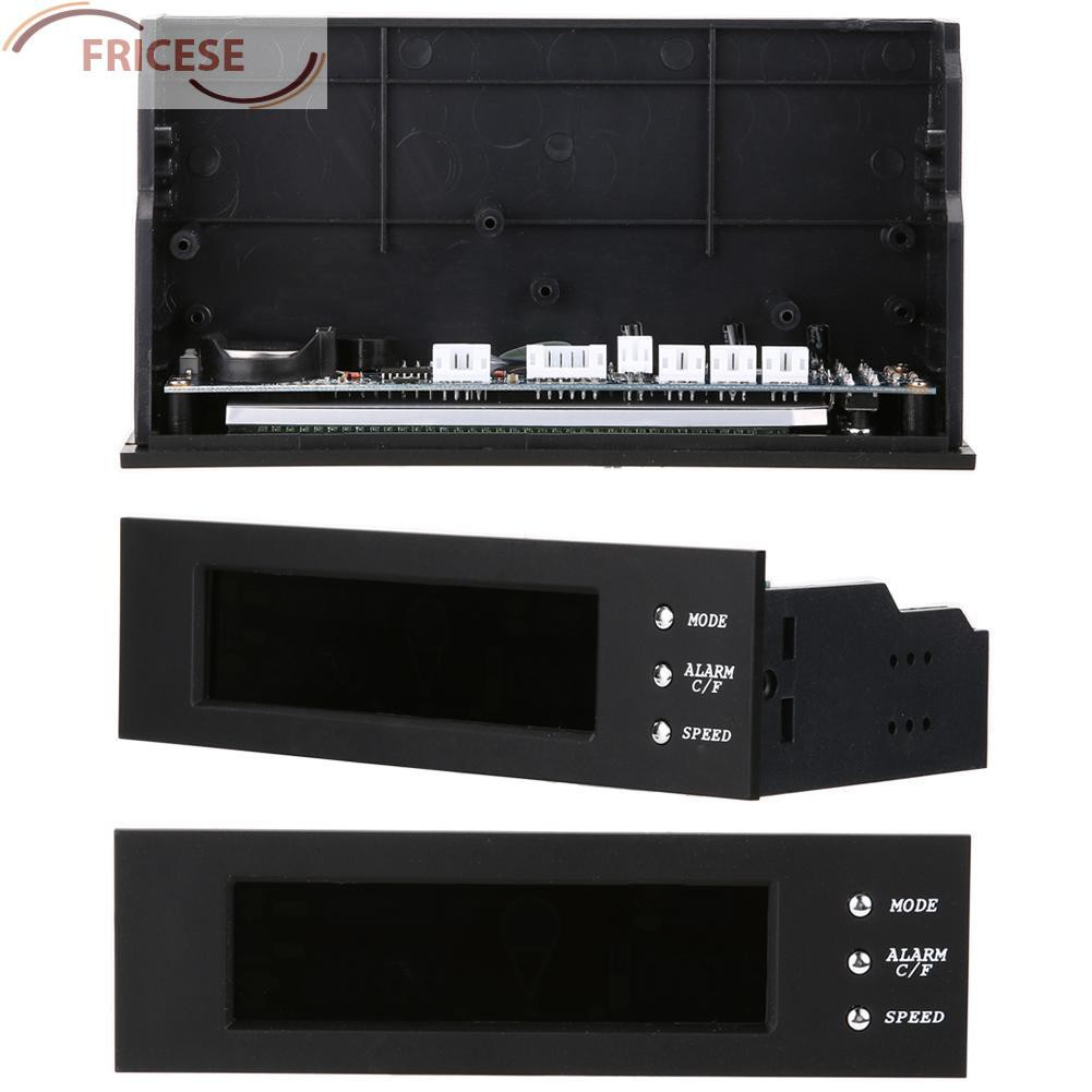 Bảng Điều Khiển Cảm Biến Nhiệt Độ Cpu Trước Lcd 5.25 "Với 3 Quạt | BigBuy360 - bigbuy360.vn