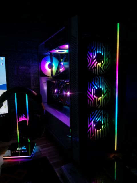 Chắn fan họa tiết Mayan Asus Rog