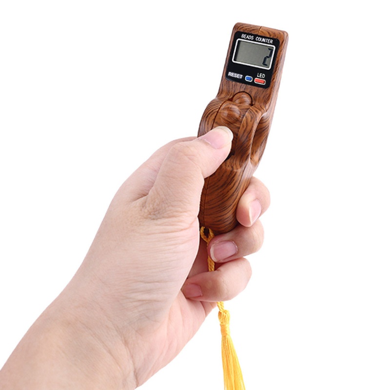 Máy Đếm Số Điện Tử Cầm Tay 0-99999 Kỹ Thuật Số LCD Bằng Nhựa ABS