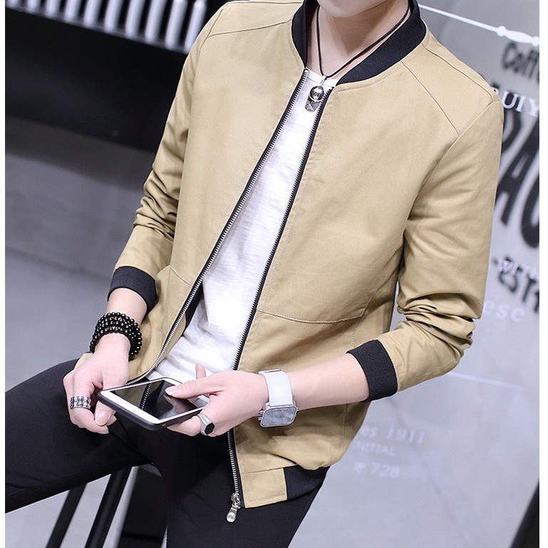 [Mã MAASL12 hoàn 20% tối đa 35k xu đơn 99k] áo khoác kaki nam ASALA CLS - B002 | BigBuy360 - bigbuy360.vn