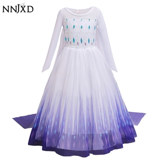Đầm Hóa Trang NNJXD Kiểu Dáng Công Chúa Elsa Cho Bé