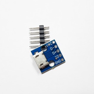Bảng mạch Đầu Micro USB DIP (có kèm jum cắm)