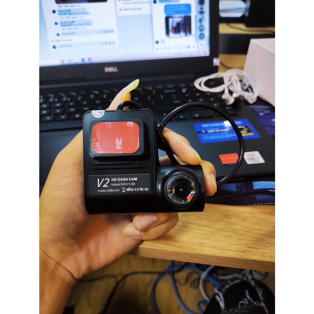 V2 WIFI Camera Hành Trình Màn Hình Android - XEM VIDEO TRÊN ĐIỆN THOẠI | BigBuy360 - bigbuy360.vn