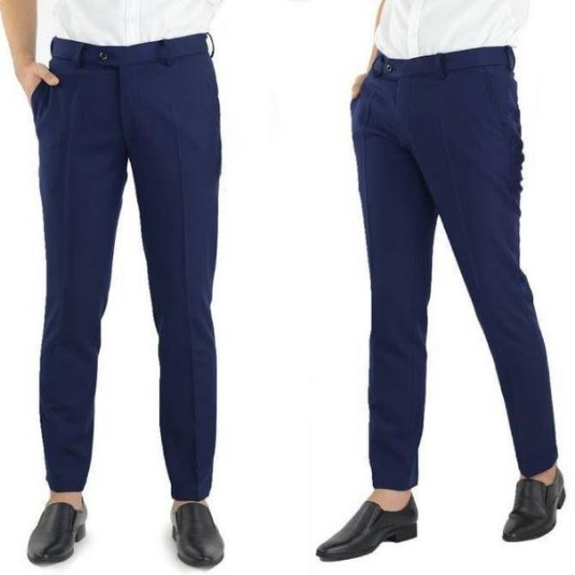 [Chỉ 3 ngày] quần âu nam màu đen vải tuyết hàn cao cấp/mặc mát , không xù không phai màu - AH45 | BigBuy360 - bigbuy360.vn