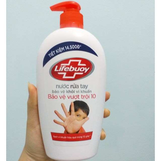 Nước rửa tay Lifebuoy 500ml