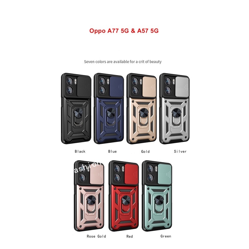 Ôp Điện Thoại Kiểu Giáp Chống Sốc Kèm Giá Đỡ Cho oppo a98 a78 a58 a38 a18 nfc a57 a17 a17k a77s a77 4g 5g 2022 Ốp