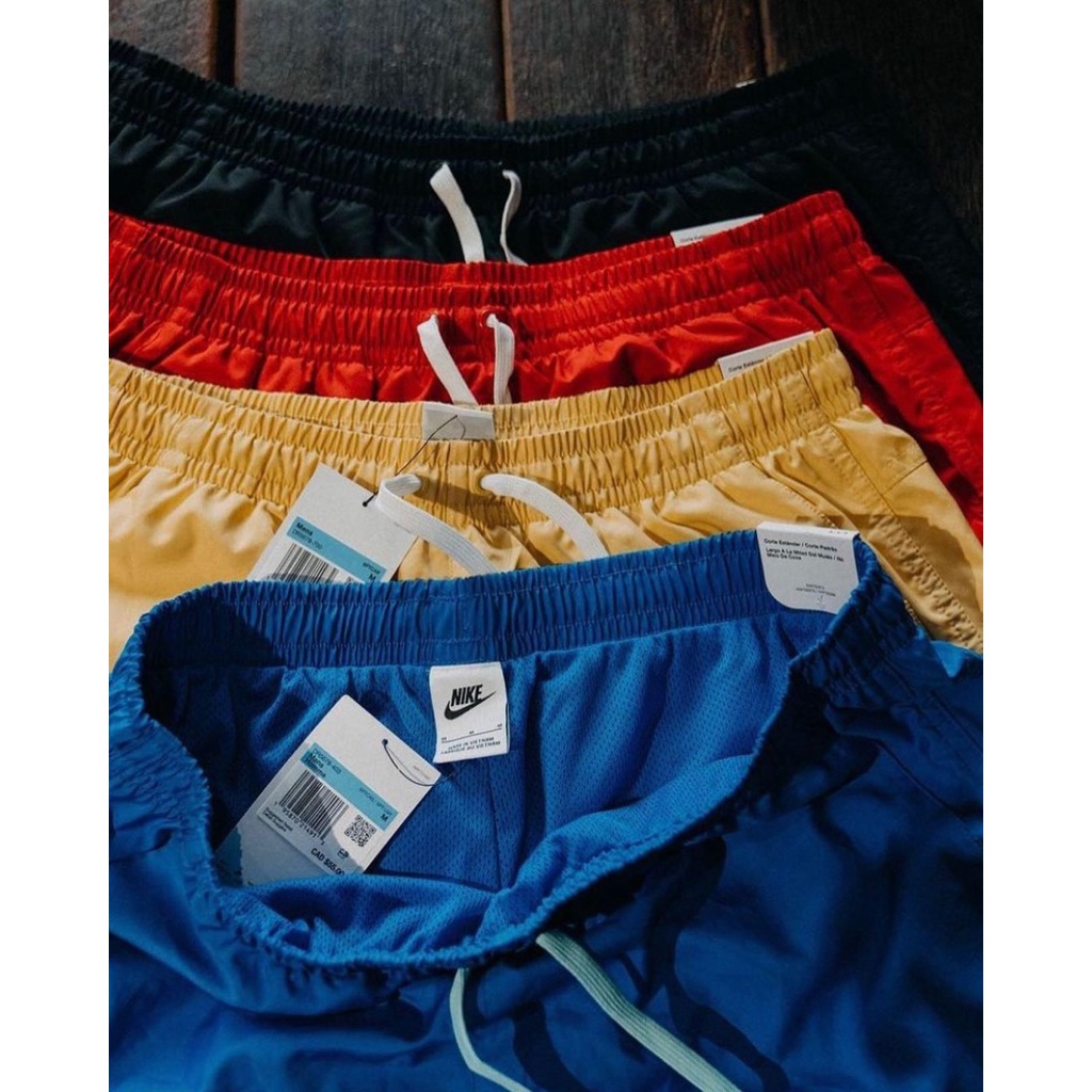 Quần đùi thể thao N.I.K.E woven _Yellow