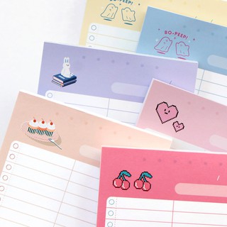 Giấy note/ Notepad ICONIC Haru vocabulary note A6 - học từ mới [tabletop.]