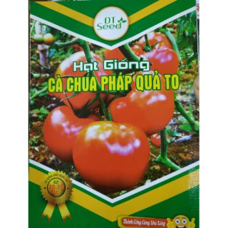 Hạt giống cà chua pháp quả to - Rau củ quả trồng tại vườn, sân thượng, nông trang, ban công