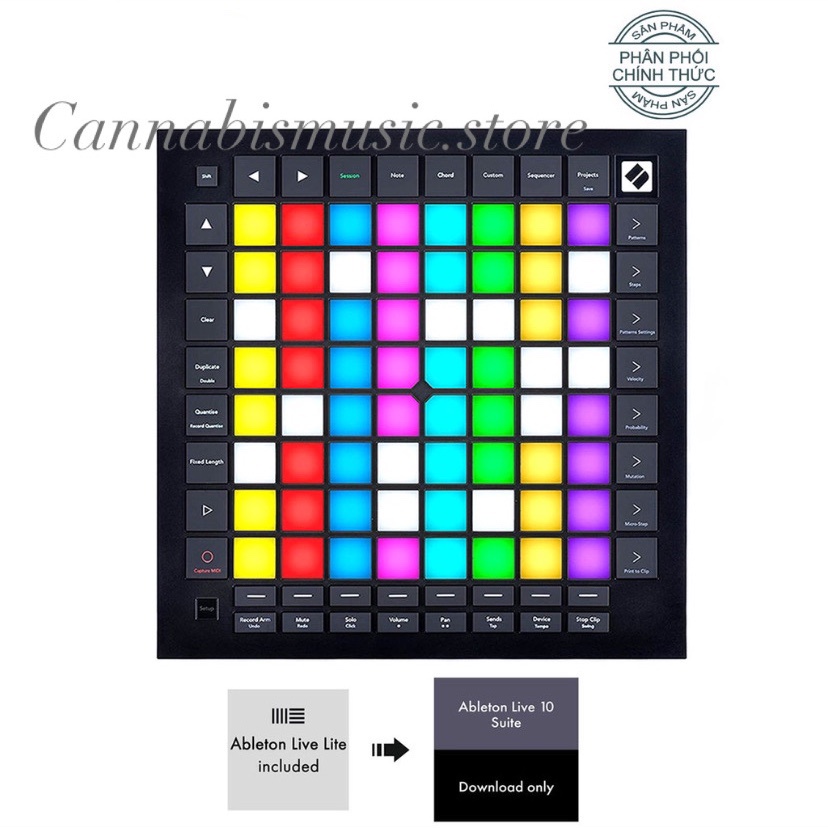 Novation Launchpad Pro MK3 Bàn phím sáng tác - Sản xuất âm nhạc Producer Professional 64-Pad Grid Ableton Live