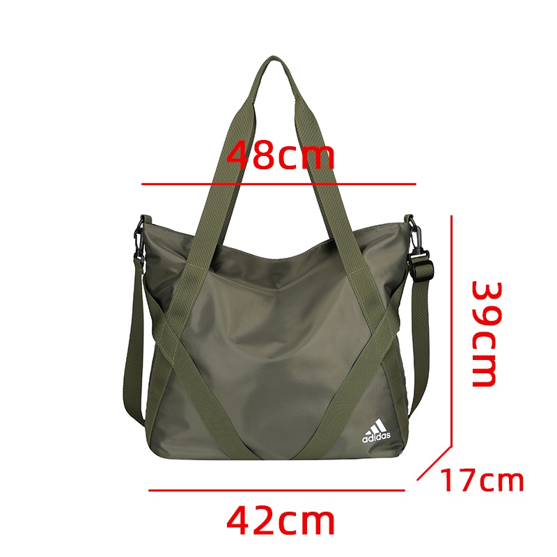 Túi Tote Adidas Vải Nylon Túi Nách Công Suất Lớn Trang Chủ Mua Sắm