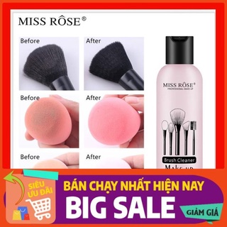 Nước Rửa Cọ Trang Điểm Mút Tán Miss Rose NRCMR02