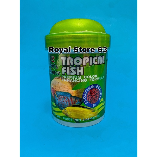 Prochoice Tropical Fish thức ăn viên cho Cá Ali, Cá Sặc Cảnh, Cá Phượng Hoàng hủ 75g