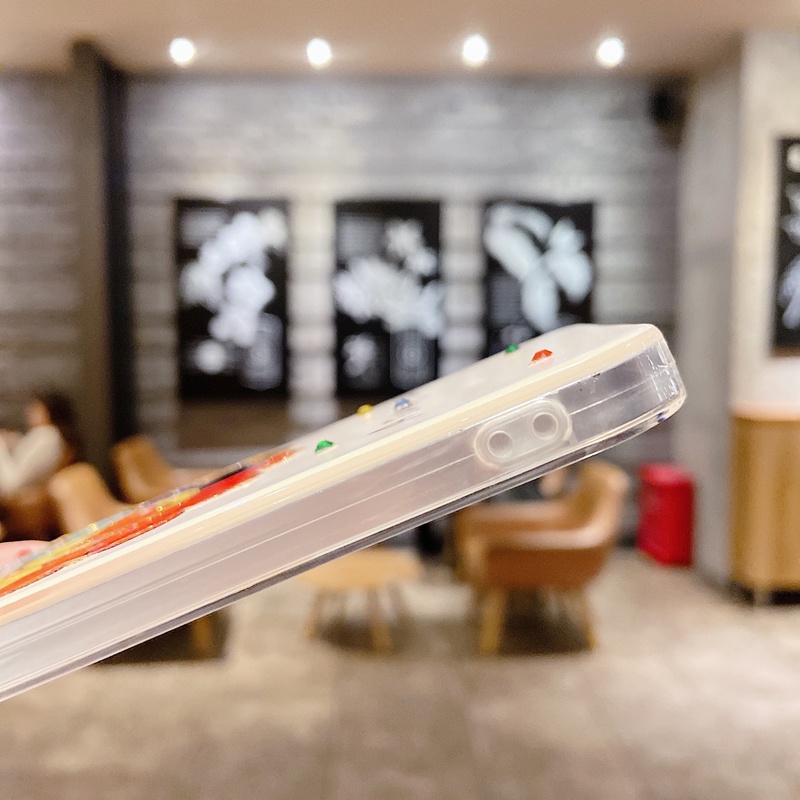 Ốp Điện Thoại Mềm Họa Tiết Hoa Hướng Dương Vân Kim Cương Cho iphone 15 pro max 14 pro max 13 / 12 pro max ip11 x xr 7 / 8 plus