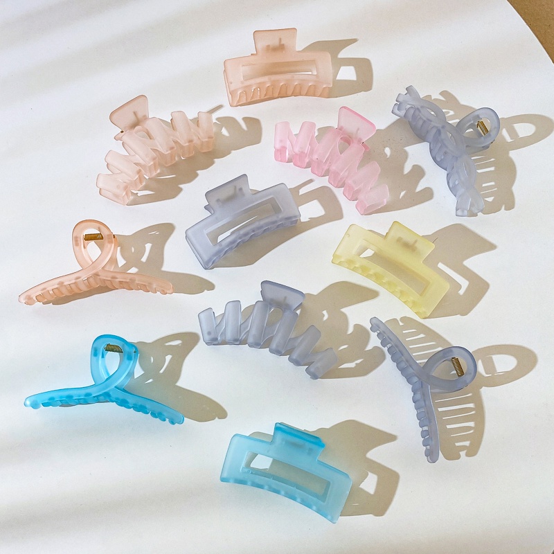 Kẹp Tóc Hình Cá Mập Cỡ Lớn 2022 Màu Sắc Thời Trang Cho Nữ