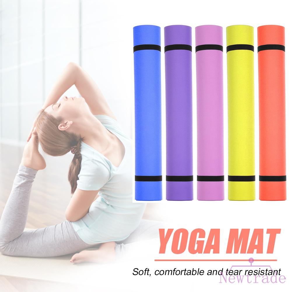 Tấm đệm yoga đa chức năng Không trơn trượt Môi trường Thể dục Pilates Tập thể dục Mat Mat Yoga Yoga 1730x610x4mm