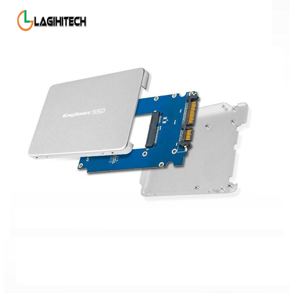 *LAGIHITECH* Adapter Kingshare Chuyển Đổi SSD mSATA To 2.5 inch SATA III - Màu ngẫu nhiên - Bảo Hành 1 Tháng