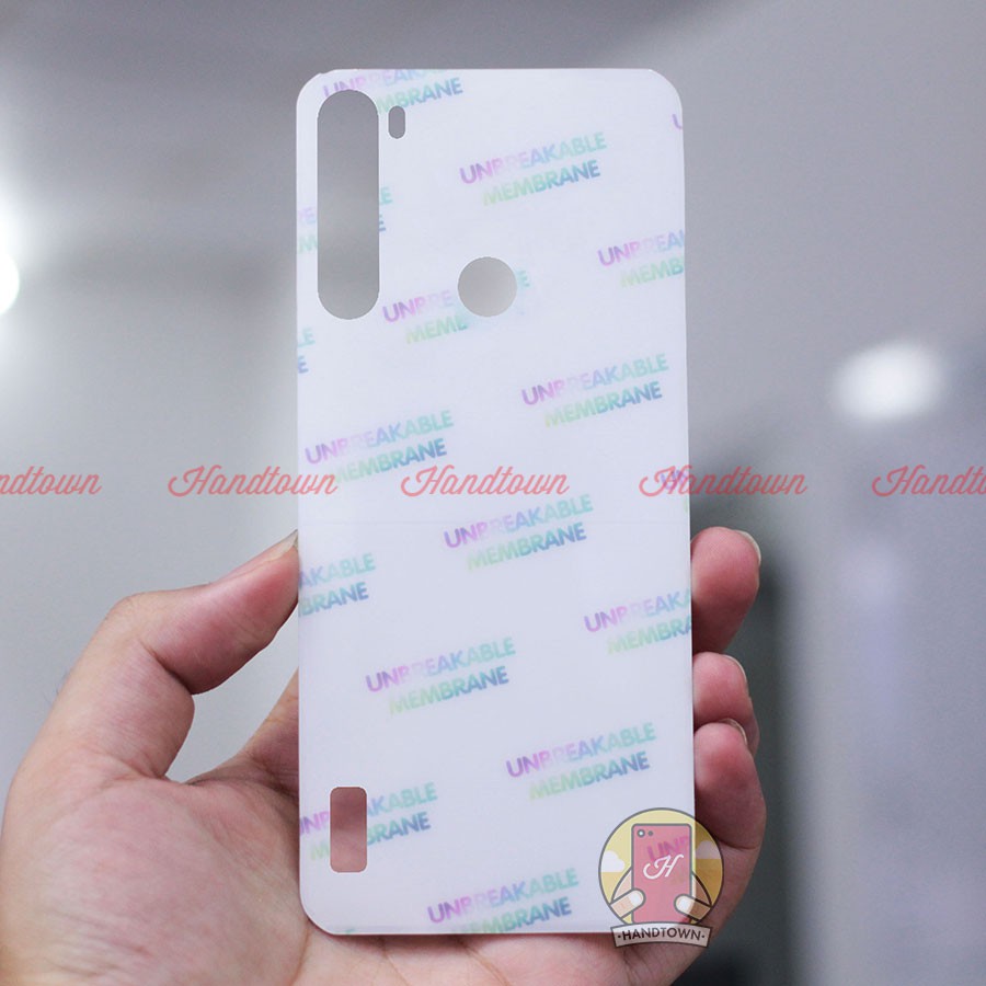 Dán Ppf Mặt Lưng Xiaomi Redmi Note 8 / Note 8 Pro Hiệu Ứng Cầu Vồng Không Full Viền