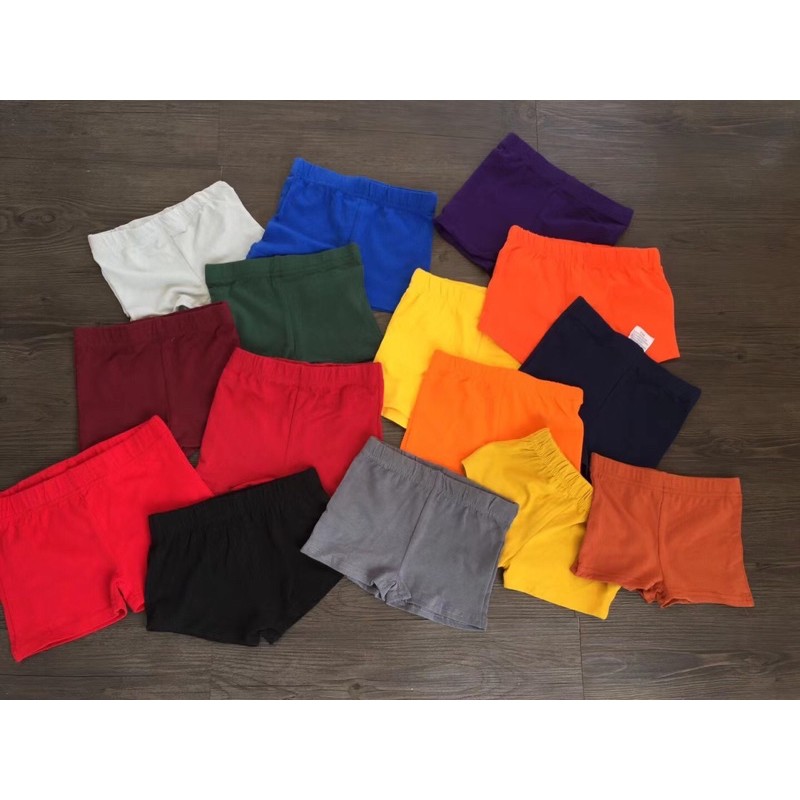 Quần đùi body cho bé trai và bé gái 1-6 tuổiChất cotton dày, mịn co giãn xuất dư 0521