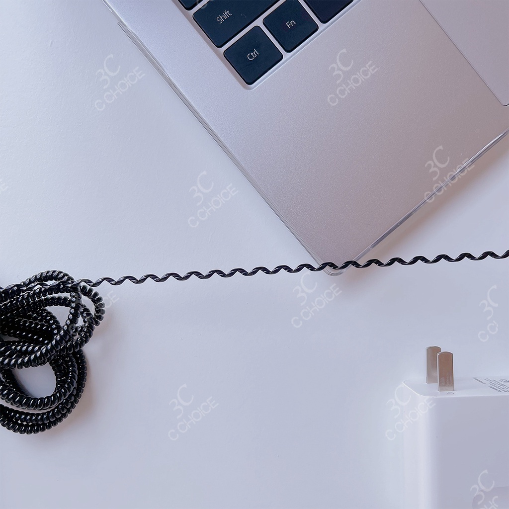 Dây nhựa bảo vệ cáp sạc 2.8M cho máy tính xách tay HUAWAI Xiaomi