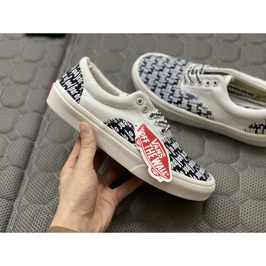 [FREE SHIP+  ẢNH TỰ CHỤP] GIÀY VANS FOG FEAR OF GOD LÓT GÓT DA TRẮNG NAM NỮ ( full box + freeship ) | BigBuy360 - bigbuy360.vn