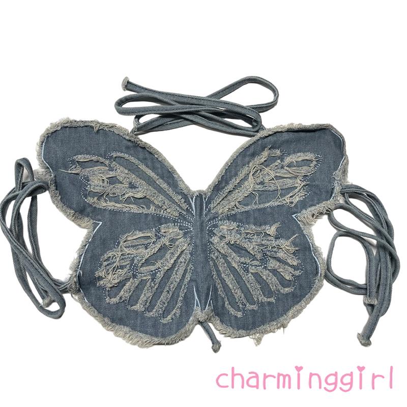 Áo Croptop Sát Nách Hở Lưng Thời Trang Mùa Hè Cho Nữ