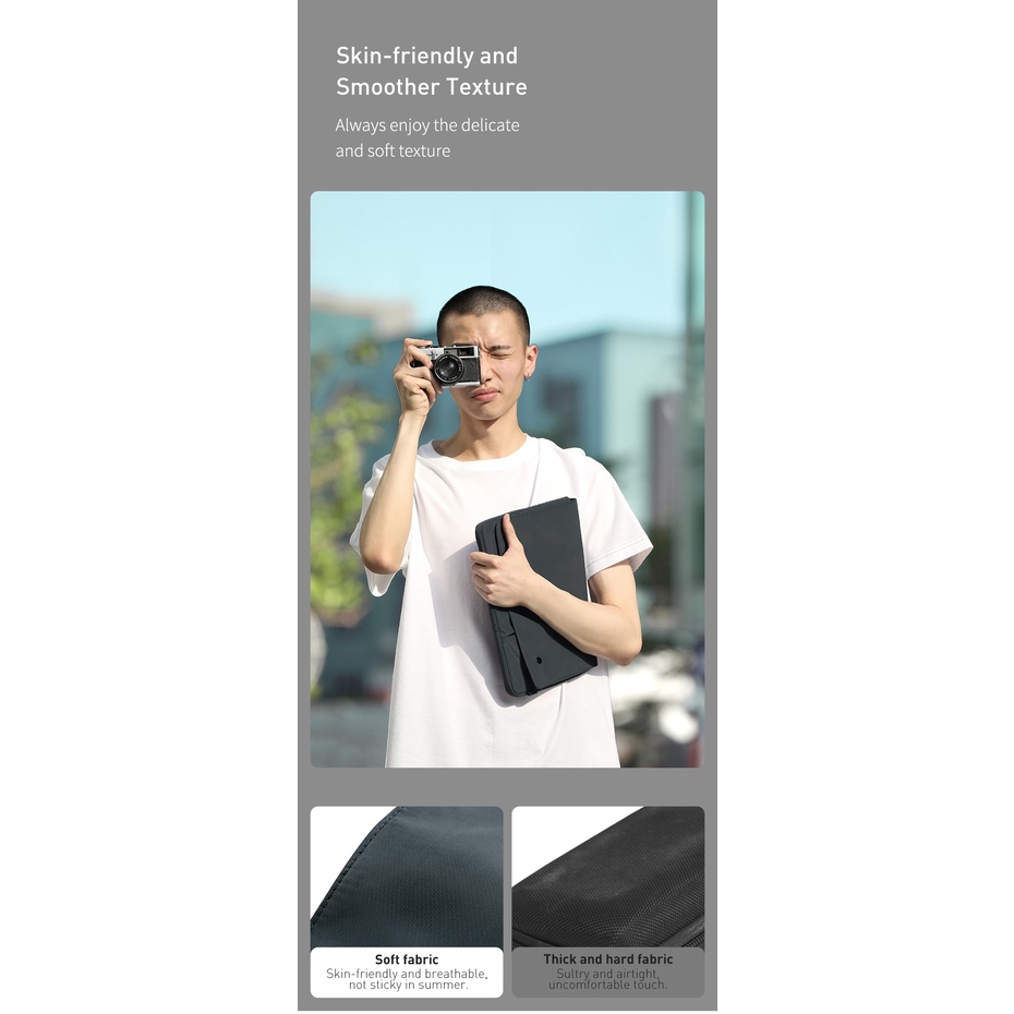 Túi Đựng Laptop Hiệu Baseus Cho Macbook Air 13 Pro 15 Macbook Air Pro 13 "15" Ốp