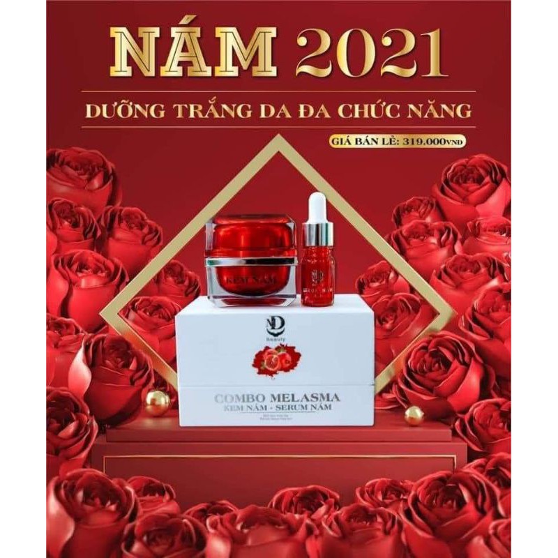 Kem Face Nám MD Beauty 2021 + ( Tặng Serum Ngựa )