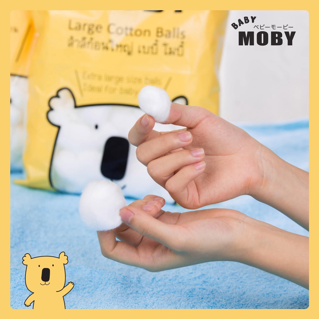 Bông gòn kháng khuẩn moby thái lan, Suzy baby